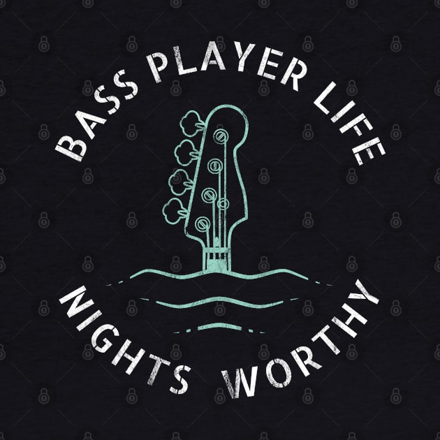 Bass Player Life Nights Worthy Dark Theme by nightsworthy